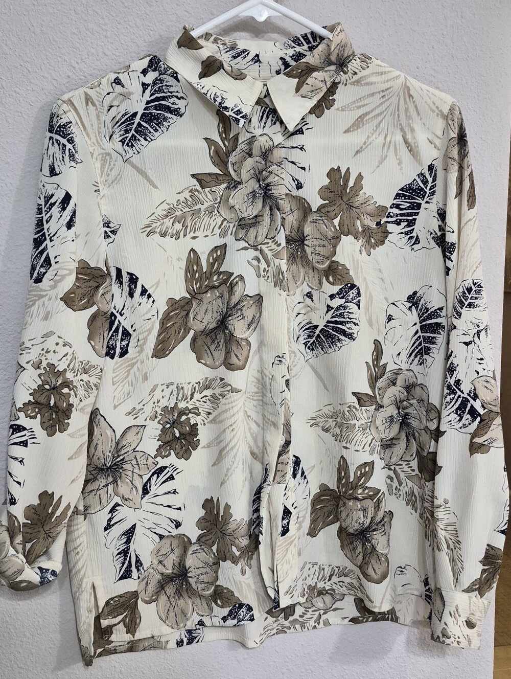 Alfred Dunner Floral Print Women's Petite Blouse